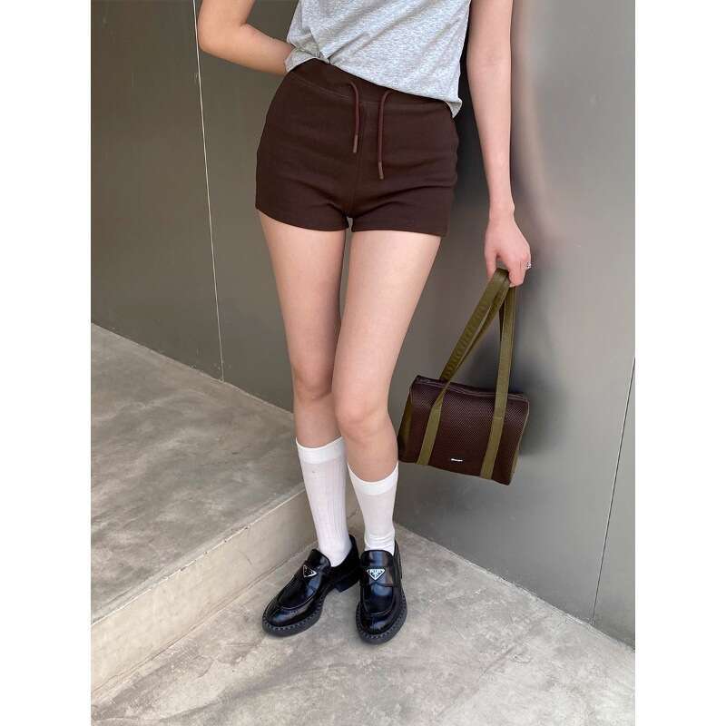 Spicy Girl Fitness Summer High Waist Yoga Hip Shorts Peach Butt Women Sports Outdoor Quick-Dry Hot Pants B5