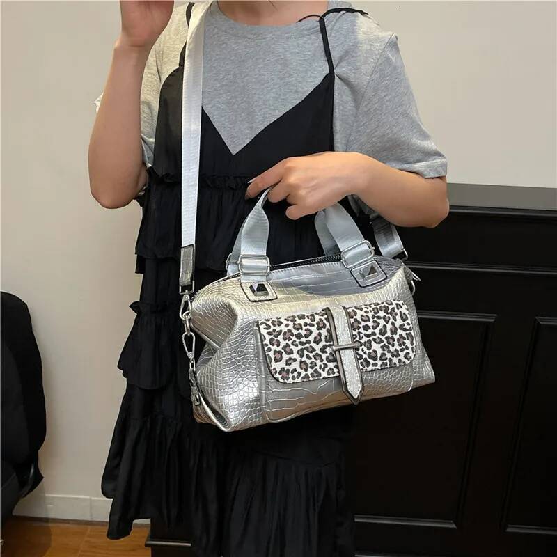 high-quality Fashion ladies PU new travel Boston shoulder crossbody handbag tote bag designer bags sac