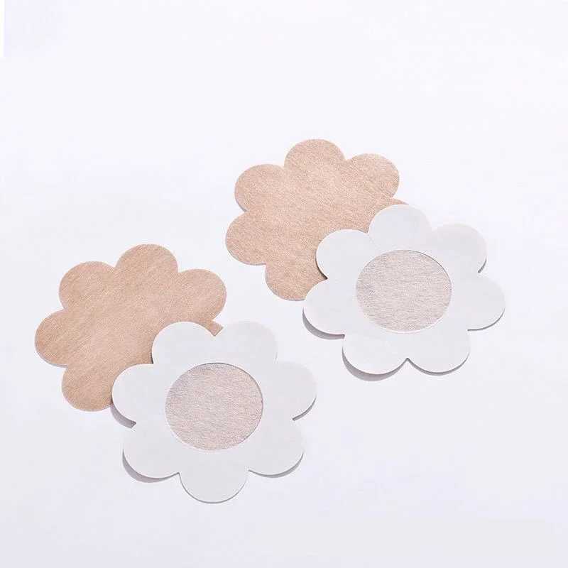 50pcs Soft Nipple Covers Disposable Breast Petals Sexy Stick On Bra Pad Pasties Lingerie For Women Intimates No marks W250624