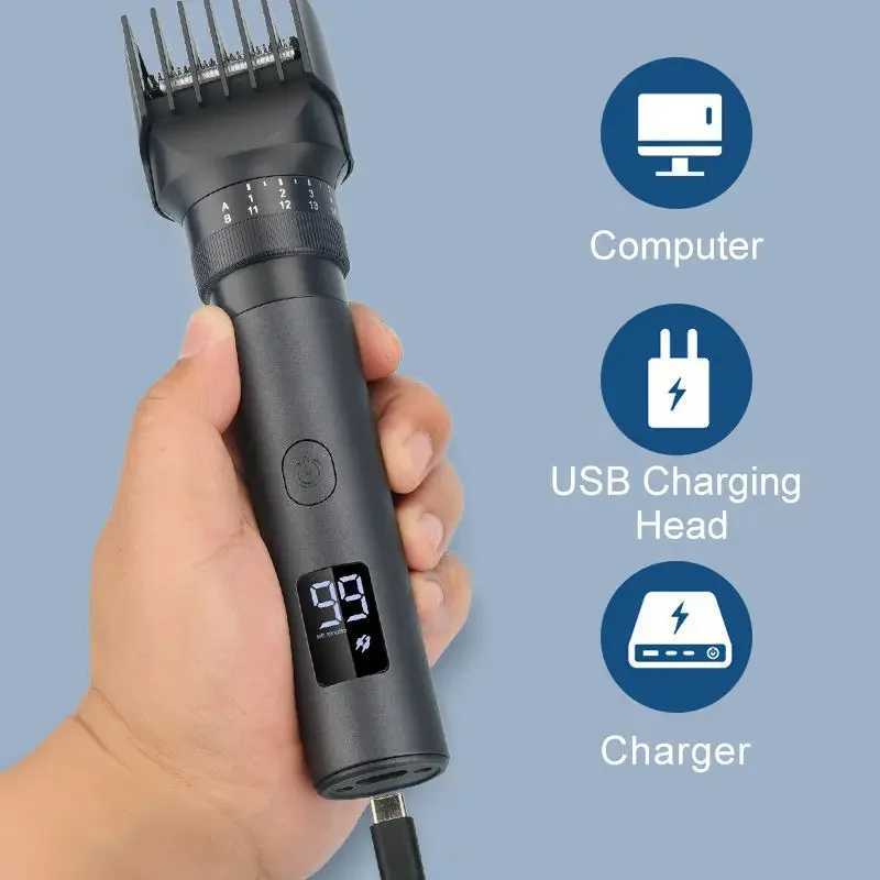 5 IN 1 Multi Functional Hair Clipper Set for Men Upgraded Combination Electric Shaver Haircutting and Nose Hair Trimming XJ250624