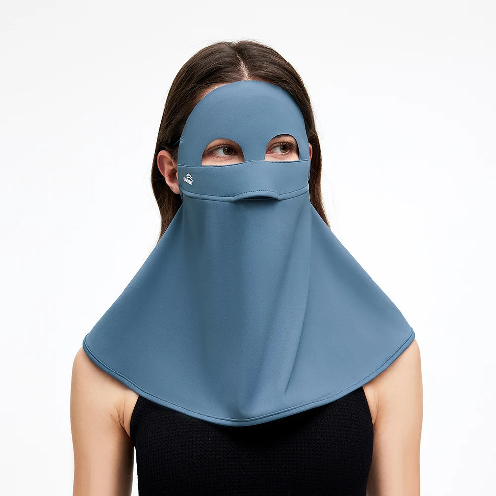 OhSunny UPF2000 Sun Mask for Men WomenFull Face Neck UV ProtectionOutdoor Breathable Facial Cover with Adjustable Ear Loops 250624