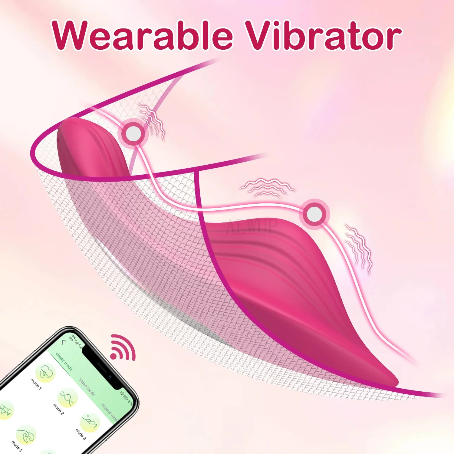 Wearable Bluetooth Wireless APP Vibrator for Women Vibrating Egg Clitoris Stimulator Female Sex Toys for Couples Dildo Vibrator 250624