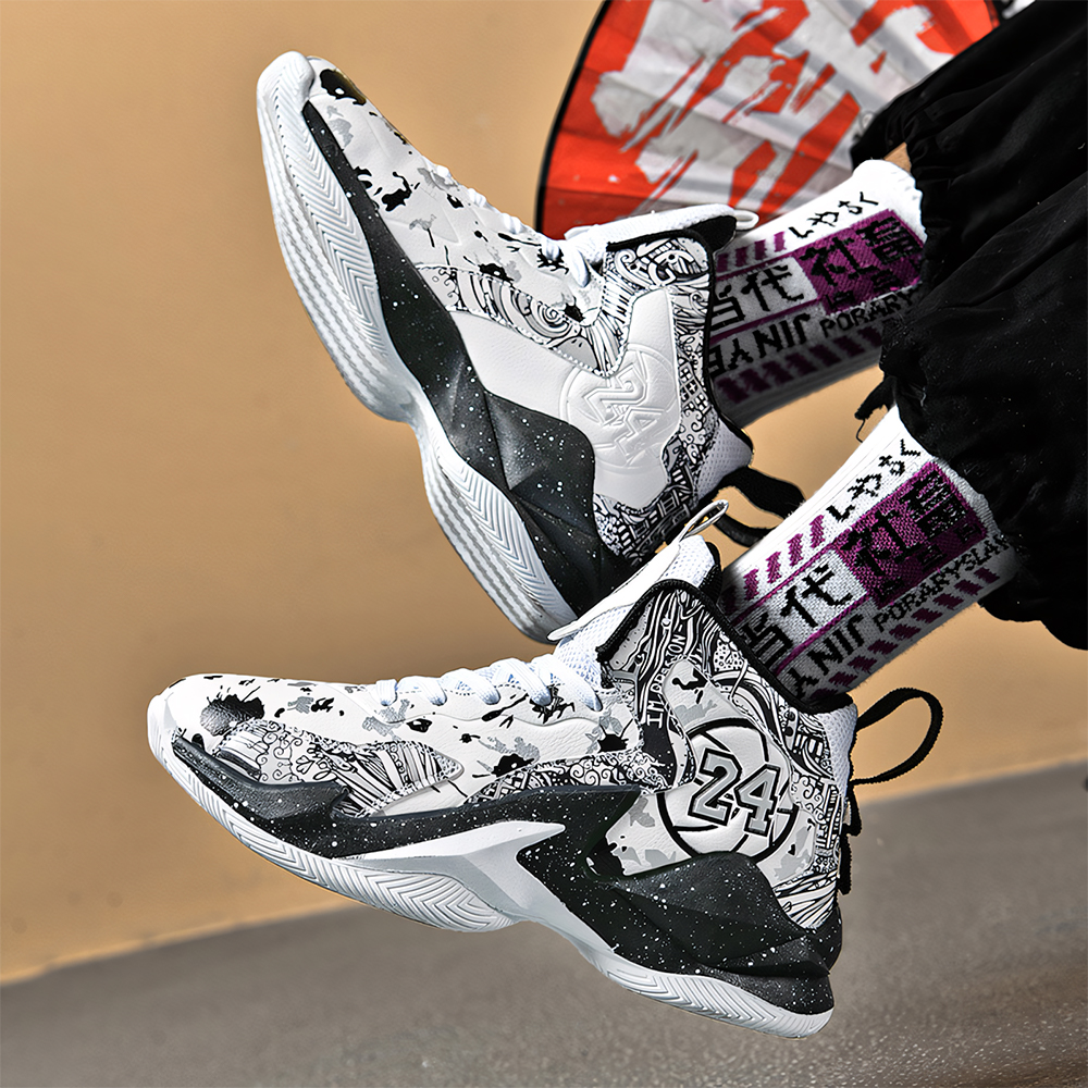 8905-Men's Fashion Basketball Shoes Breathable Anti Slip Running Sneakers Multifunctional Basketball Shoes Walking Shoes