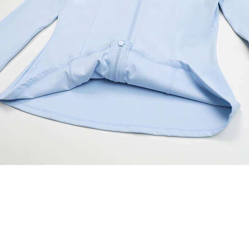 Women's Zipper Long-sleeved Stand-up Quick-drying Training Yoga Clothes Breathable Top Fiess Sports Jacket