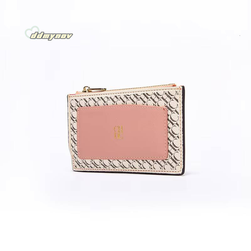 Multicolour Multi Fashion Classic Style 2024 Unisex Wallet PC Material Business Office Commuter Portable Card Case ddmynov