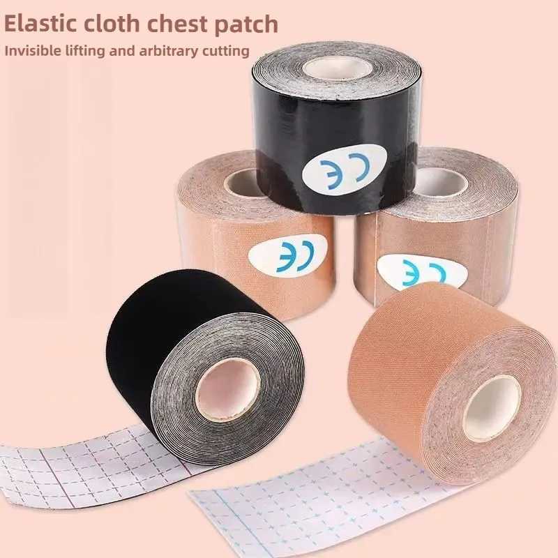 1 Roll 5M Breast Support Lifting Adhesive Boob Tape Invisible Bra for Women Nipple Pasties Covers Sticker Sexy Push Up BraletteW250624