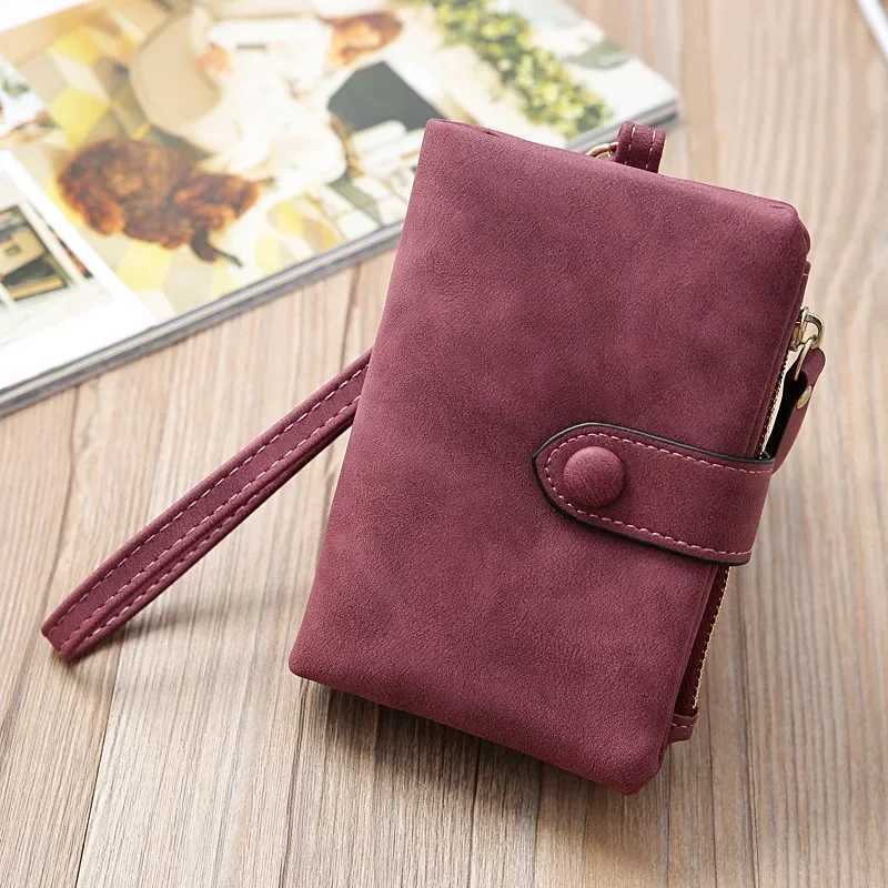 Leather Women Wallets Coin Pocket Hasp Card Holder Mey Bags Casual Lg Ladies Cluh Phe Purse 6 ColorsXJ250624