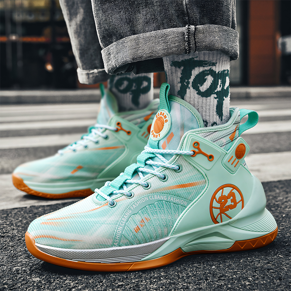 8201 - Breathable Anti Slip, Running Shoes, Fashion Sports Basketball Shoes, New Basketball Shoes Men's Combat Boots Concrete Floor Training Indo