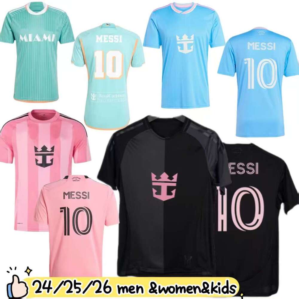 Inter miamiS 2024/25/26 Soccer Jerseys SERGIO MESSIS SUAREZ AVILES JORDI REDONDO ALBA TAYLOR 2025/26 Adult Children Football Jerseys Short Sports Kid Uniforms