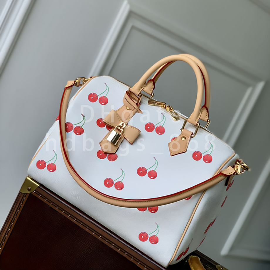 Designer Boston Bag - Genuine Calfskin Leather 30CM , Luxury Shoulder & Crossbody for Woman with Box LS01G