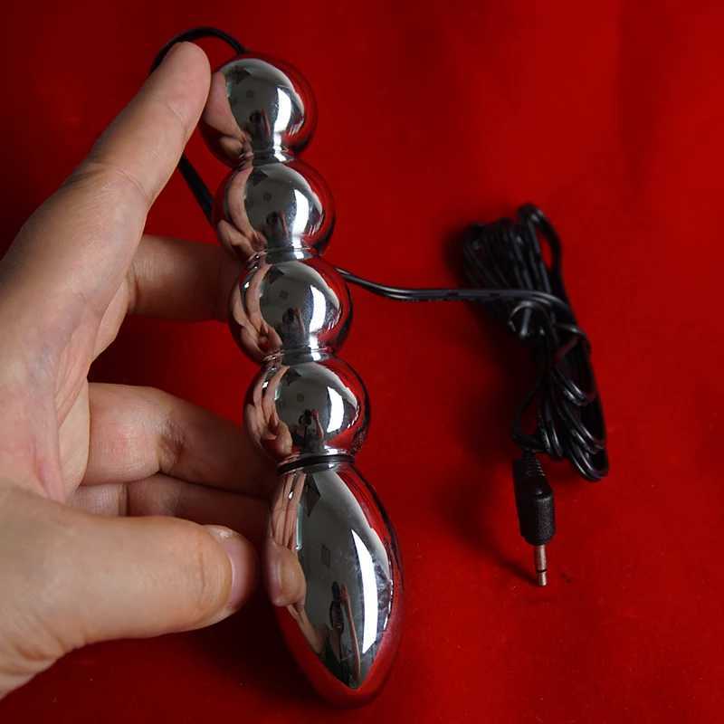 Electro Anal Butt Plug Sex Toys Electric Shock BDSM Vagina Anus Ass Dilator Electrostimulator Electrosex Electroshock Estim W250624
