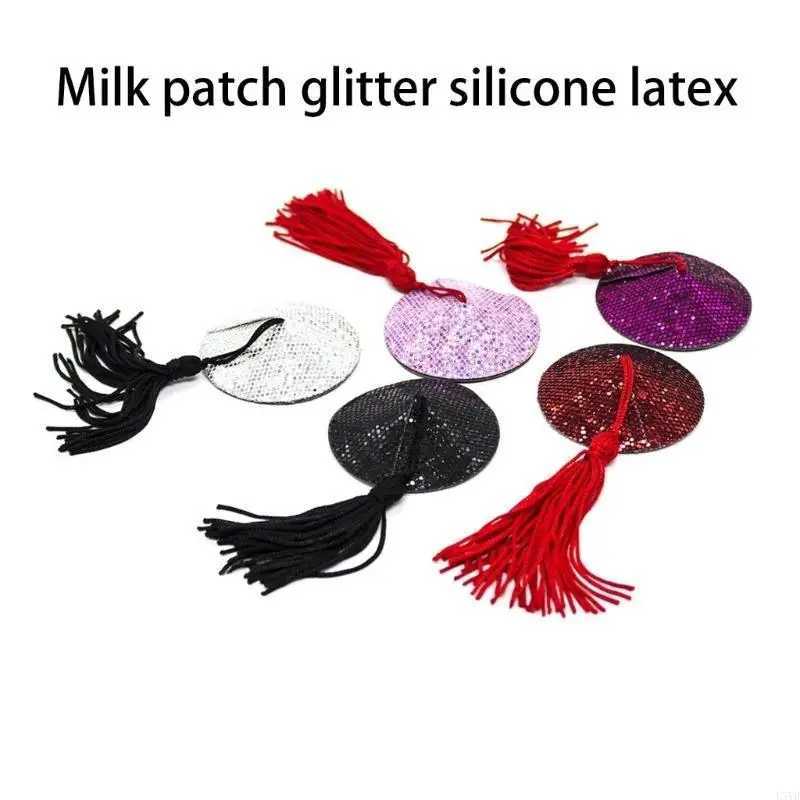 L5YD Pasties Nipple Covers Reusable Pasty Breast Covers Self-Adhesive Nipples Sticker W250624