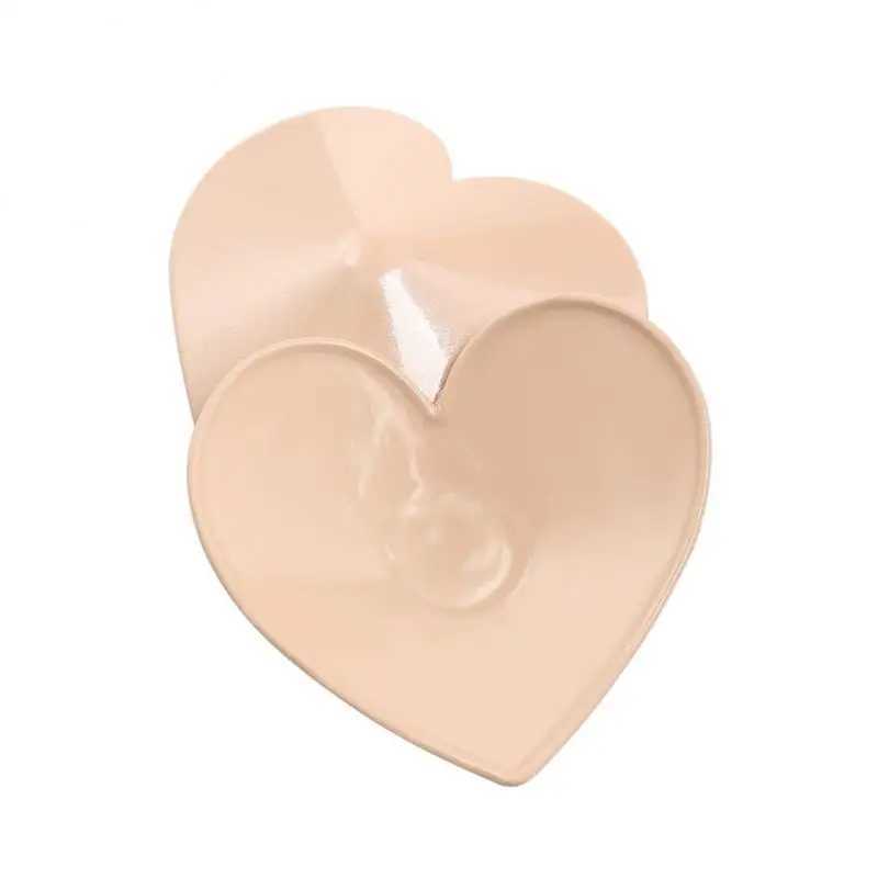 Heart-shaped Chest Lifting Stickers Fashion Chest Stickers Bra Accessories Invisible Nipple Stickers 1pair Chest Patch For WomenW250624