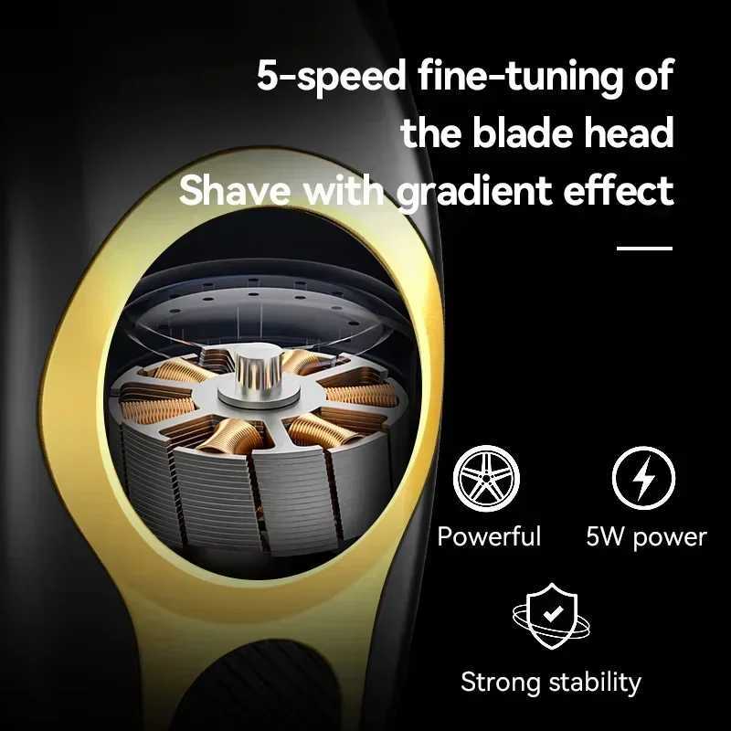 Kemei KM-2373 Profesional Sa Kesme Makinesi Manyetik Levitasyon Motor 8800 Rpm arj Taban Sa Kesme Makinesi Erkekler iin XJ250624