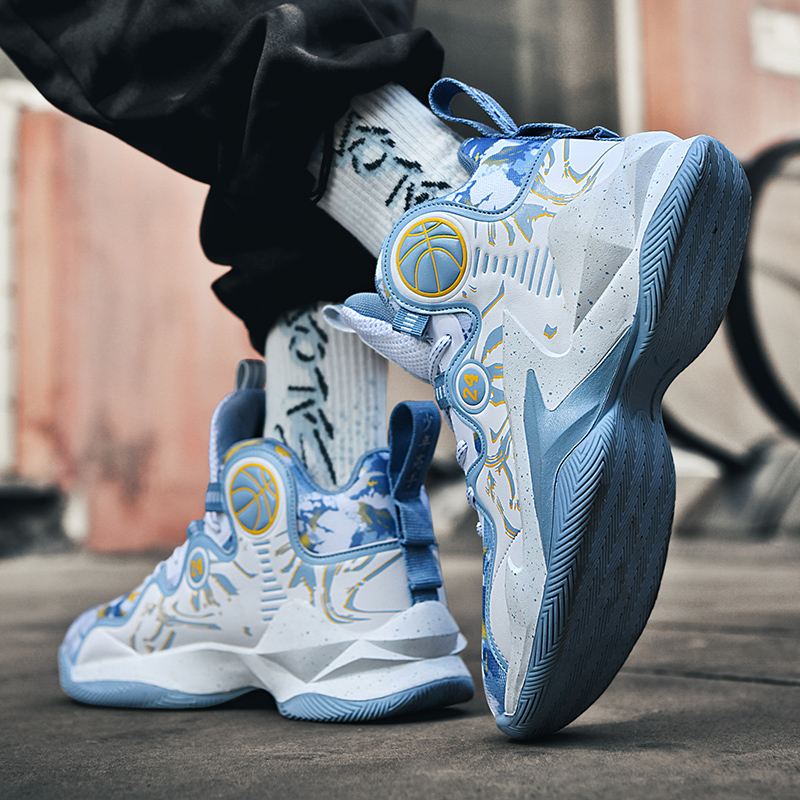 8106-Boys Shoes Breathable Indoor Sneakers Outdoor Fashion Sneakers Comfortable Basketball Shoes Non-slip basketball shoes