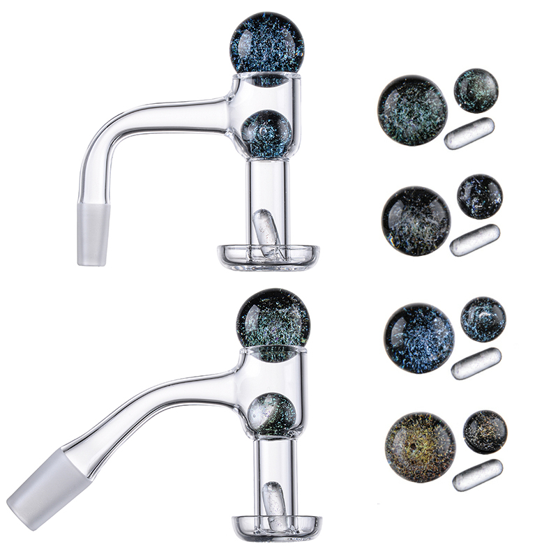 USA Stock Pieces For Bongs - 2Pcs Small Round Glass Decorite Ball, Miniature Bongs Accessory for Glass Pipes & Bongs (USA Stock)