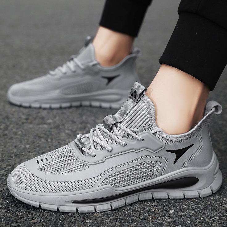 Designer shoes Flying Weave Men's New versatile 2025 Summer men's work and casual mesh breathable sports running shoes Free Shipping