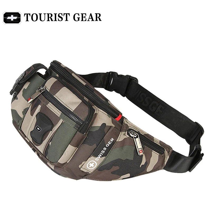 swiss bag for men women waist Bags girls fanny packs Hip Belt Bags Money Travelling Mountaineering Mobile Phone Bag Waist Packs 250624