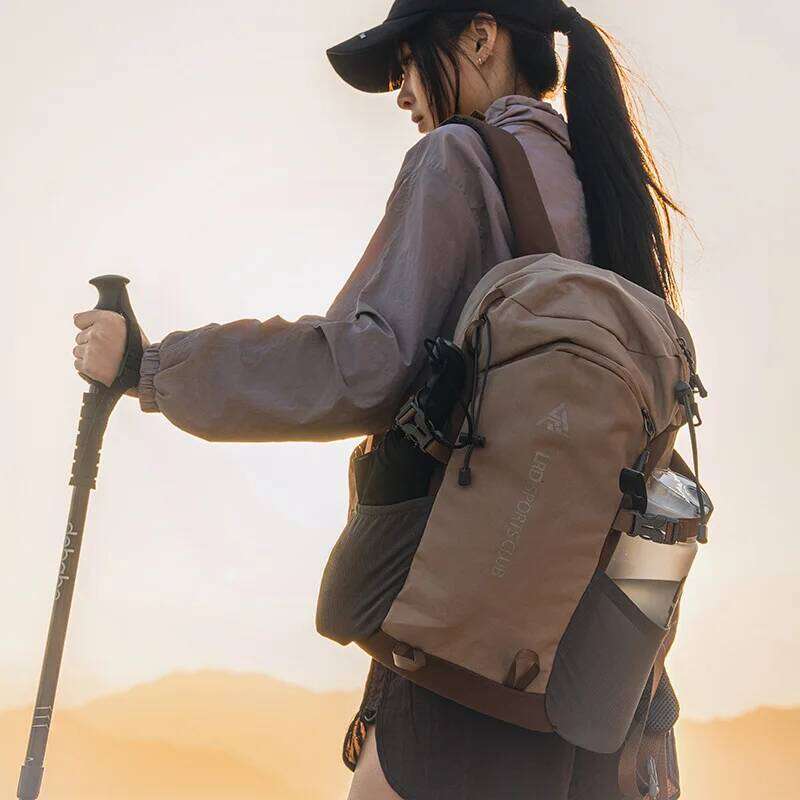 Outdoor mountaineering bag large capacity 20 liters men and women light travel bags book hiking camping trip double backpacks