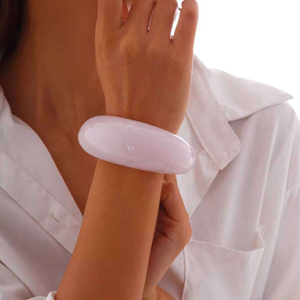 DHcollections 2025 Hot Sell New Women's Lastet Colorful Personalized Acrylic Bangles