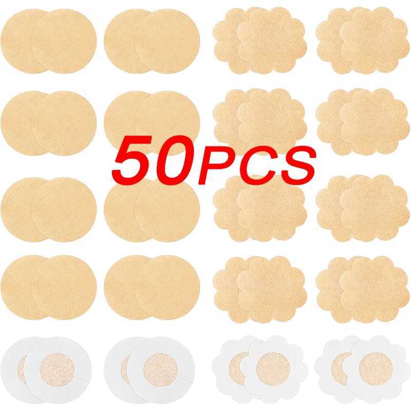 One-off Nipple Cover Women Teat Hide Nipple Pasties Formal Dress Breast Invisible Bras Padding Chest Stickers Patch Covers W250624