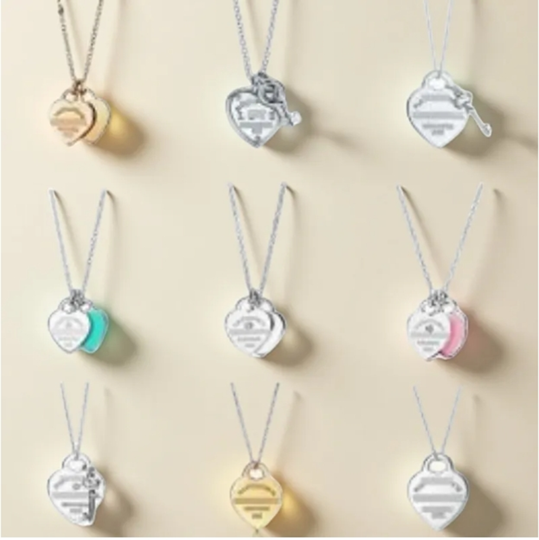 Necklace necklace designer jewelry women dias love metal chain thin letter pendant charm necklaces Valentines Day gift very nice gucmade