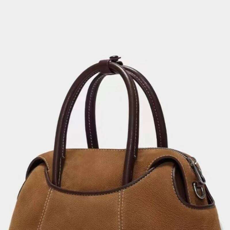 Sanded Leather Tote Women's Crossbody Bag New Shoulder
