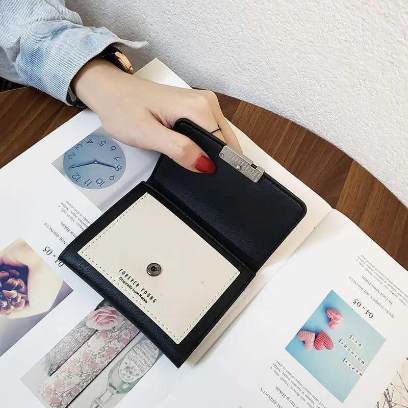 Womens Wallet Short Women Coin Purse Wallets For Woman Card Holder Small Ladies Wallet Female Hasp Mini Cluh For Girl XJ250624