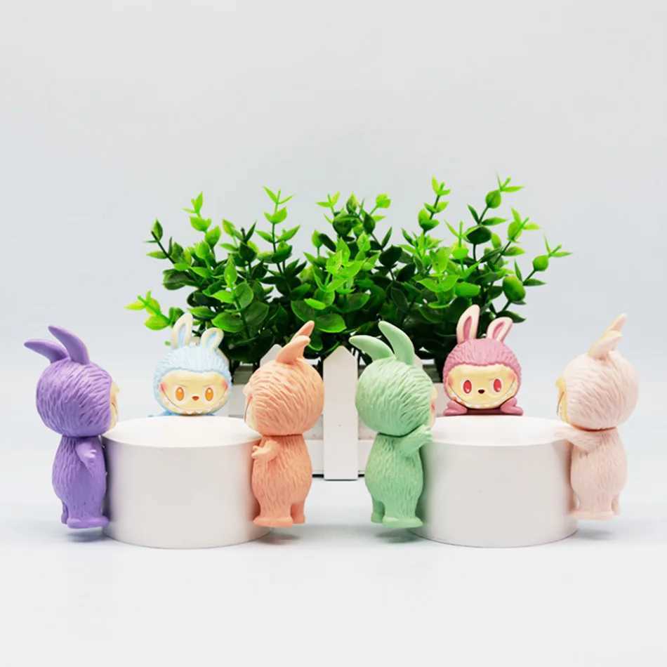 New Labubu Hippers Blind Box Figure Action Figurine Collection PVC Model Toys Doll Children Ornament Toy Birthday Gift in stock Y250624