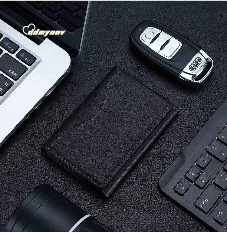 Powerful Magnetic Leather Wallet Magsafe 16 Max for IPhone 15 14 Pro Card Holder Phone Pouch Protective Case ddmynov