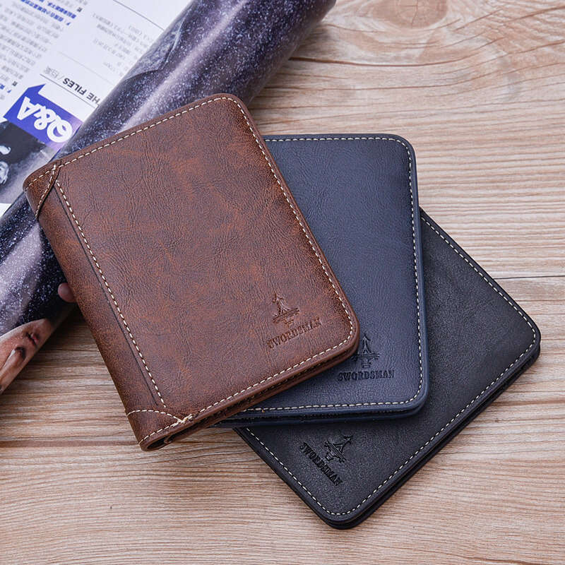 Men's Short Vertical 70% off Wallet Fashion Casual Multi-Function Card Holder wallet designer mens wallet wallet designer mens wallet wallet desi