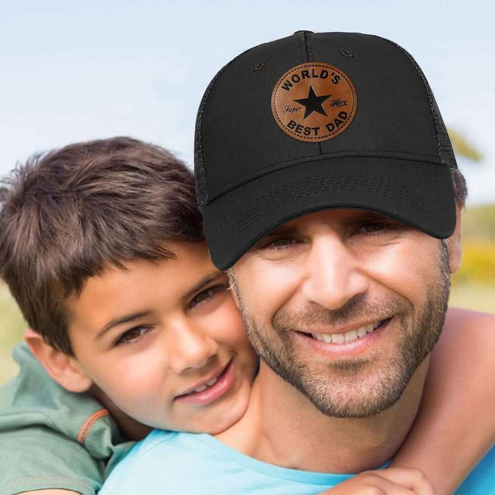 Fathers Gifts from Daughter Son Wife, Unique Father's Day Hat for Dad Stepdad Husband Grandpa Uncle Him Men, Adjustable Baseball Cap Birthday Bla