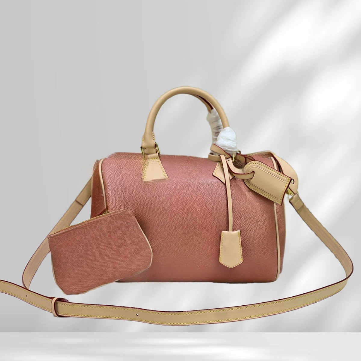 Fashion Womens Leather Candy Color Handbags Party Shoulder Bags Evening 25cm Bags