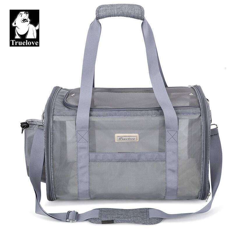 Truelove Designer Polyester Pet Shoulder Bag Portable Breathable Mash Convenient Puppy Cat Carrier Tlx2071
