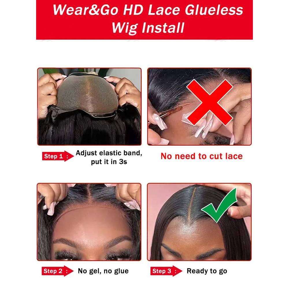 Glueless 5x5 Closure Body Wave Front Human Hair Wig Preplucked Brazilian Remy 13x6 13x4 Transparent Hd Lace Frontal Wigs