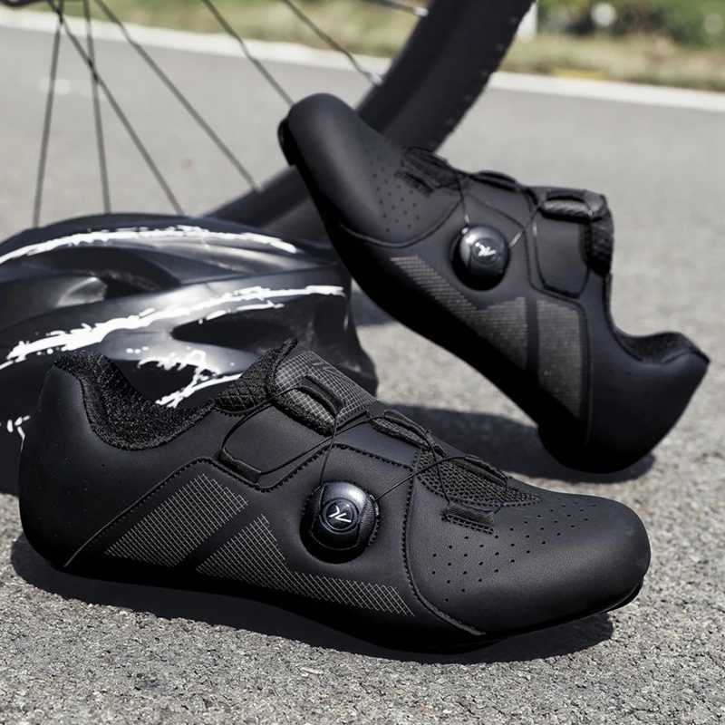 Speed Cycling Sneakers Road Bike Shoes Men Women Sports Route Cycling Shoes Self-locking Racing BicycLE CLEats Shoes forXJ250624