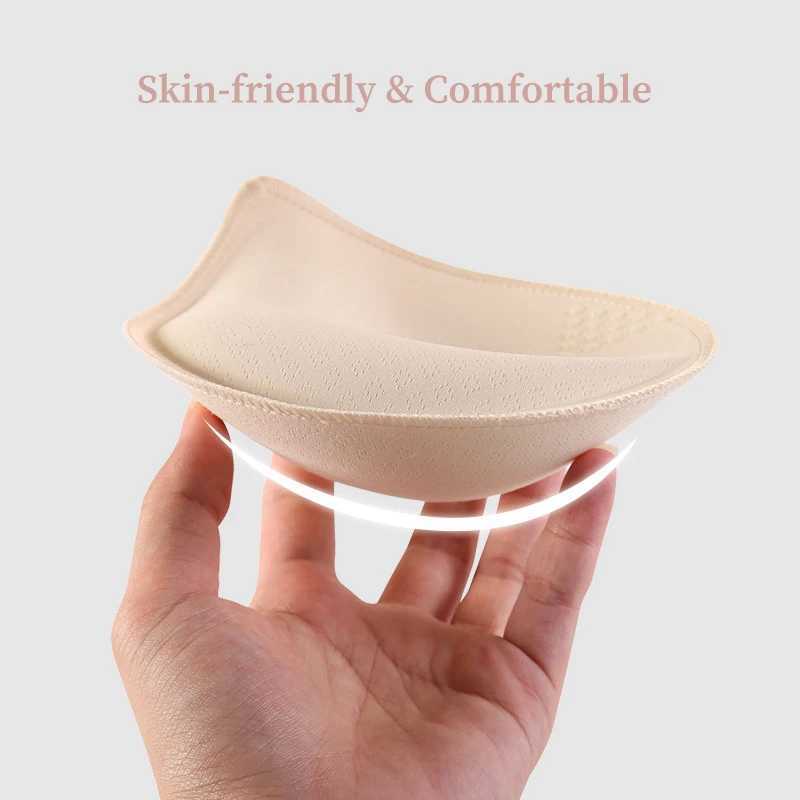 Push Up Fabric Bra Inserts Thick Breast Lift Enhancers Pads Reusable Cup Pad For Bikini Swimsuit Dress W250624
