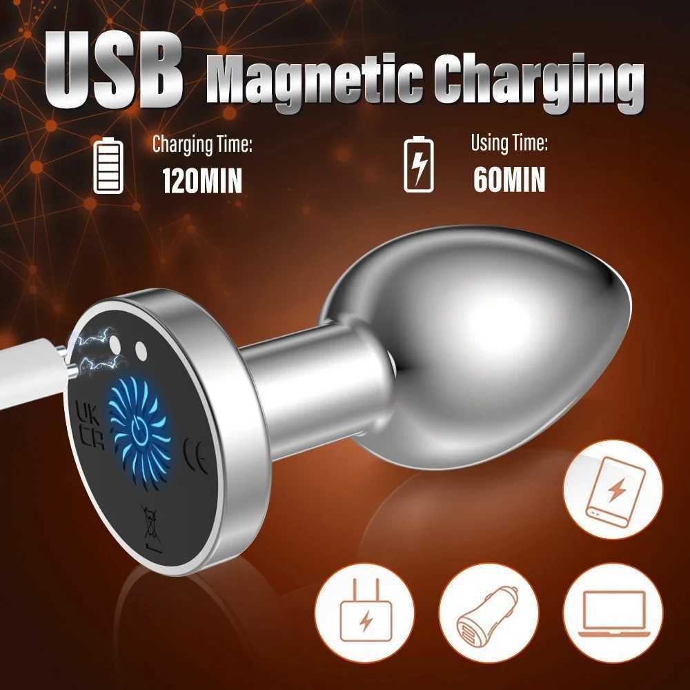 Remote Control Anal Plug Vibrator Bluetooth Butt Plug Men Prostate Massager Female Masturbator Adult Sex Toys for Women Men Gay W250624