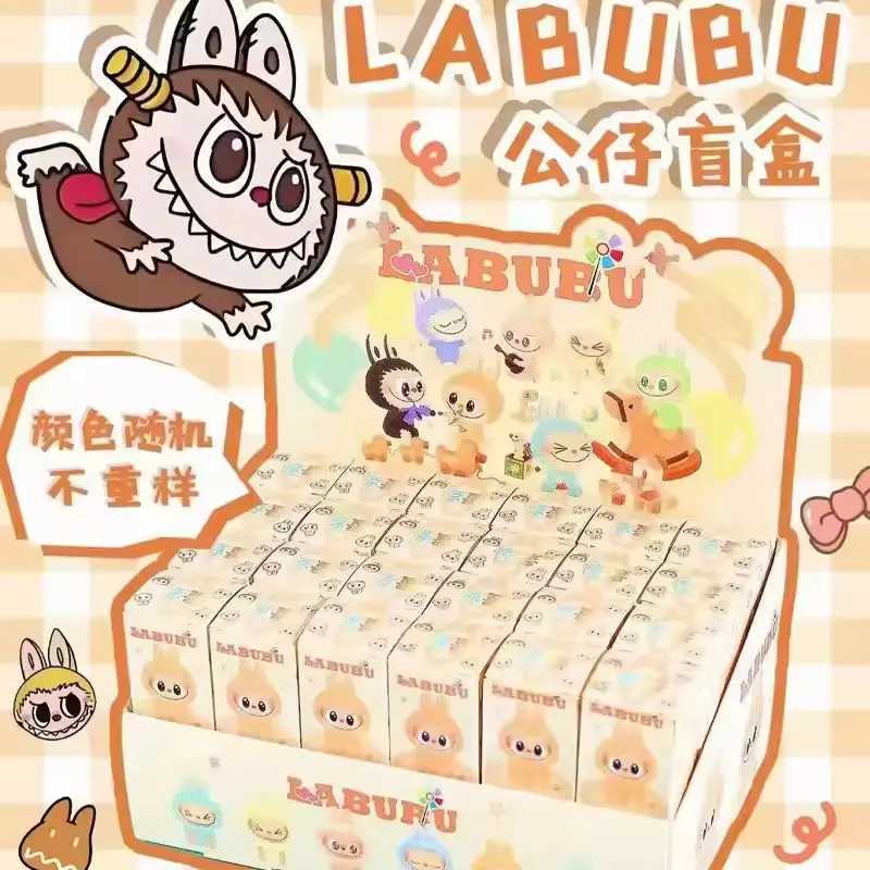 Labubu Blind Box Set of 48pcs Cartoon Resin Plush Pendants Ideal for Backpacks Desktops Cute Childrens Birthday Surprise Gifts Y250624