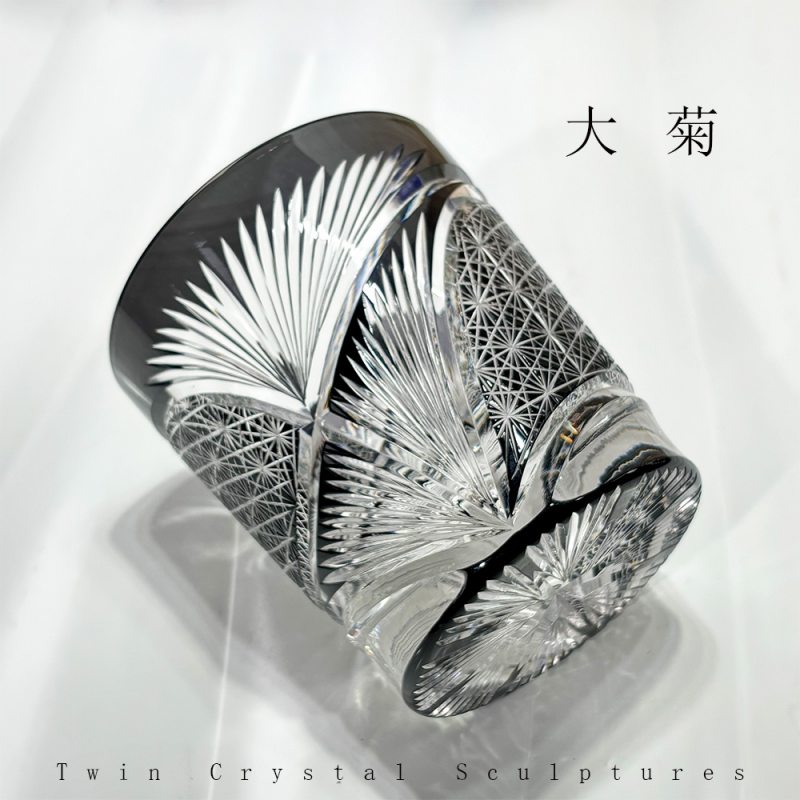 Daiju crystal glass, high-end water glass with high aesthetic value, whiskey and foreign wine glass, fashionable