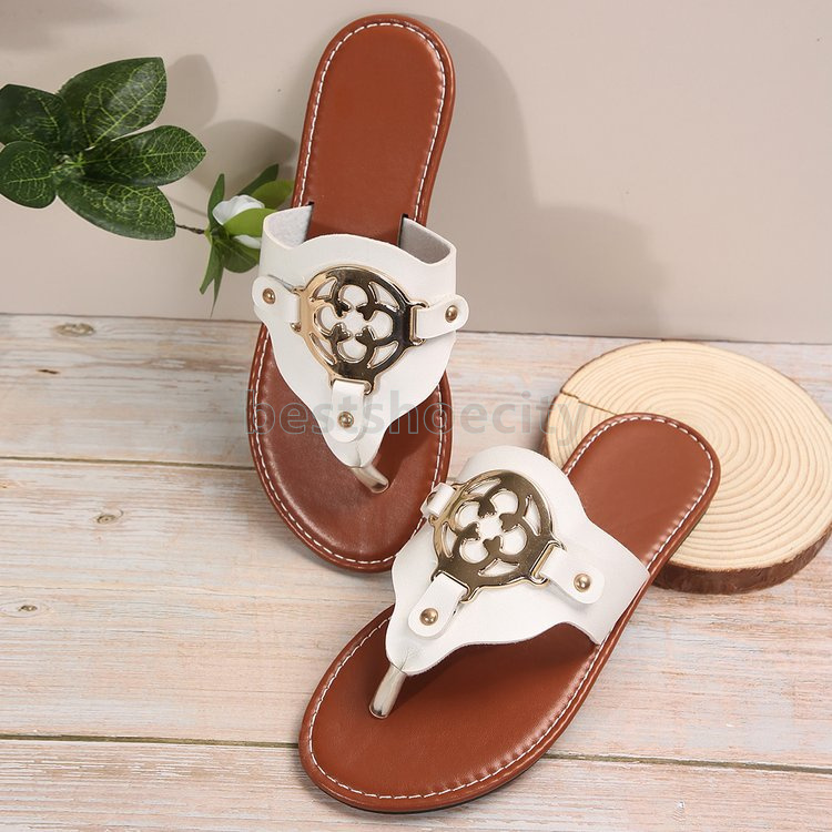new slippers designer slides womens sandals soft sliders casual fashion mules leather slipper summer beach metal buckle flip flops free shipping
