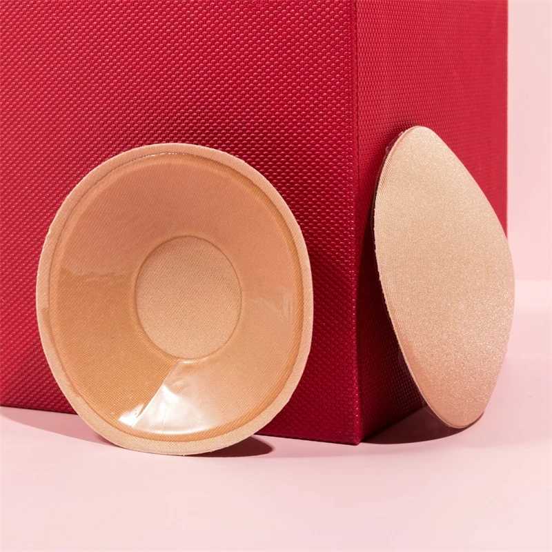 Reusable Women Breast Petals Nipple Cover Invisible Petal Adhesive Strapless Backless Lift Bra Pad Skin For Party Wedding Dress W250624
