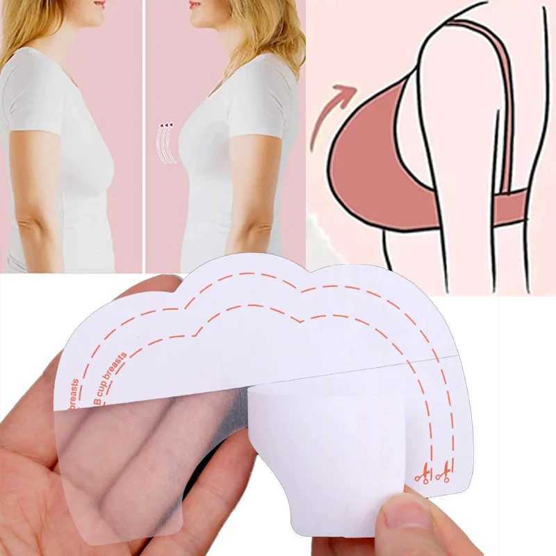 10Pcs Breast Lift Tape Nipple Cover Seamless Stickers Invisible Enhancer Push Up Clear Bra Tape Chest Lift Adhesive Accessories W250624