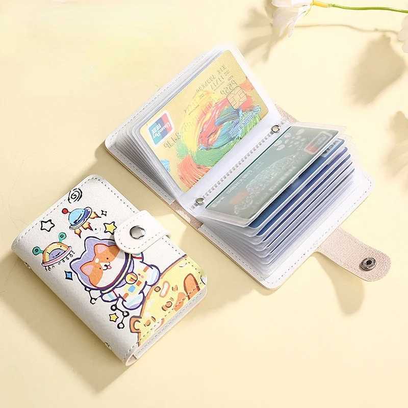 ID s Holders Purse Cartt Dog Bank Credit Bus Cards Cover Business Card Holder Coin Pouch Wallets Bag Organizer XJ250624