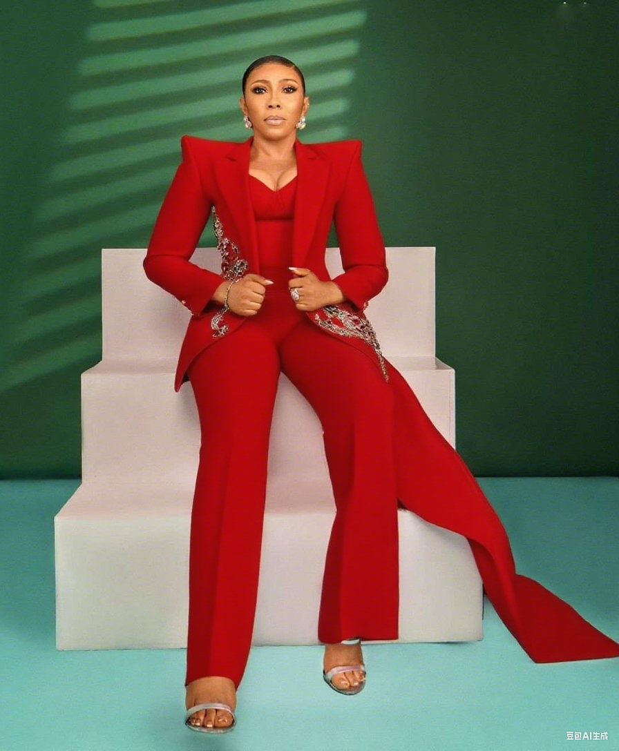 Customized Red Carpet Fashion Women Pants Suits 2 Pieces Slim Fit Crystal Beads Prom Evening Party Wear