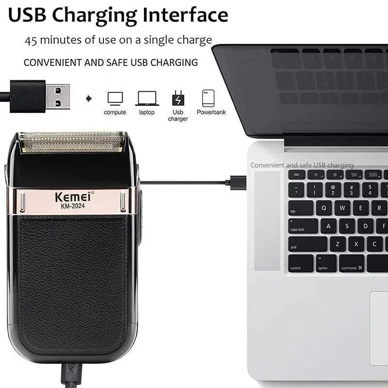 Kemei KM-2296 KM-2299 KM-2024 Hair Clipper Kit Mens Electric Shaver Hair Trimmer Machine Professional Hair Cutting Machine XJ250624