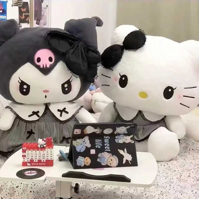 Sanrio 70cm Big Size Sanrio Hello Kitty Cute Cartoon Characters Plush Toy Room Decoration Plushies Pillow Childrens Holiday Giftw250624