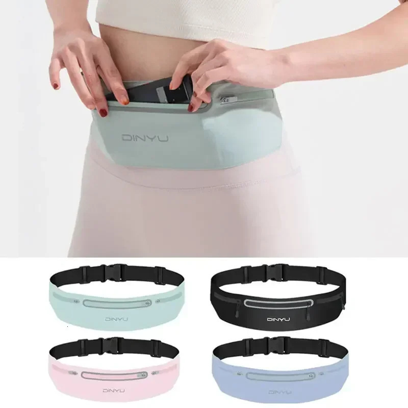 Sports Waist Pack Fanny Pack Wallet Adjustable Men Women Running Pouch Belt Portable Phone Holder Gym Bum Bag 250624