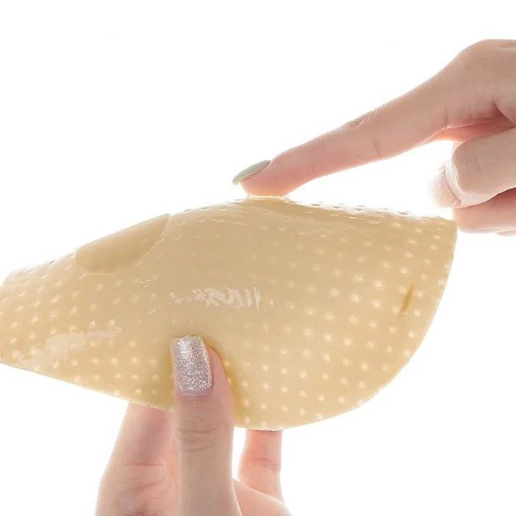 Women Nipple Tape Embroidered Jacquard Chest Patch Reusable Nipple Cover Push Up Sticke-on Bra W250624