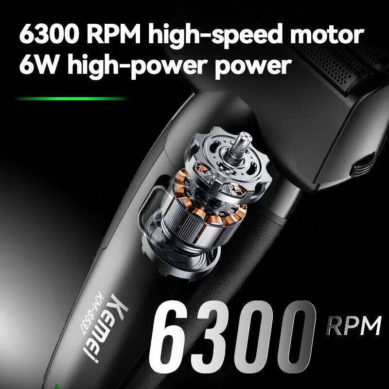 Kemei 4 In 1 Multifunction Foil Shaver Nose Ear Trimmer Cordless Hair Clipper Electric Razor Rechargeable Men Grooming Kit